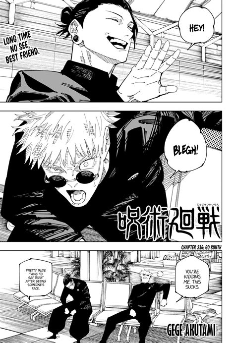 Read Jujutsu Kaisen, Chapter 237 Manga